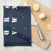 Alphabet keukenhanddoeken (Quarter Fold)