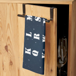 Alphabet keukenhanddoeken