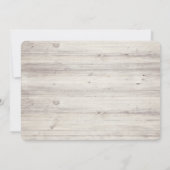 Alphabet Leaf Home Huisverwarming Uitnodiging (Achterkant)