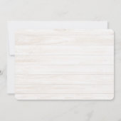 Alphabet Leaf Housewarming Uitnodiging (Achterkant)