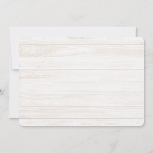 Alphabet Leaf Housewarming Uitnodiging (Achterkant)