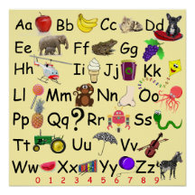 Alphabet Learn ABC's 123 Pre-School Afbeelding Cha