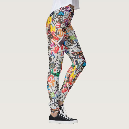 ALPHABET-LEGGINGS LEGGINGS (Rechts)