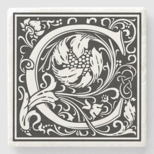 Alphabet Letter C  Stone Onderzetter