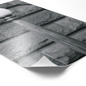 Alphabet Letter Fotografie I2 Black en White 4x6 Foto Afdruk (Hoek)