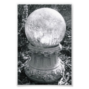 Alphabet Letter-fotografie I8 Black en White 4x6 Foto Afdruk