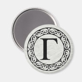 Alphabet Letter Gamma Magneet (Voorkant / Achterkant)