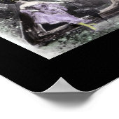 Alphabet Letter Name Art ZOEY Poster (Hoek)