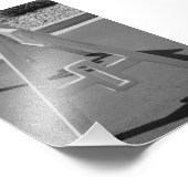 Alphabet Letter Photo A5 Black en White 4x6 Foto Afdruk (Hoek)