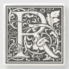 Alphabet Letter R  Stone Onderzetter
