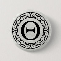 Alphabet Letter Theta