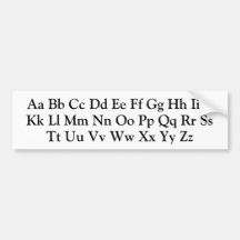 Alphabet Letters - ABC's in hoofdletters en kleine