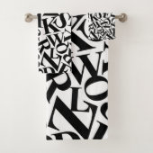 Alphabet Letters Bad Handdoek (Insitu)