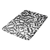 Alphabet Letters Badmat (Gekanteld)