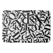 Alphabet Letters Badmat (Voorkant)