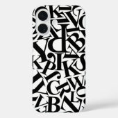 Alphabet Letters Case-Mate iPhone Case (Achterkant)