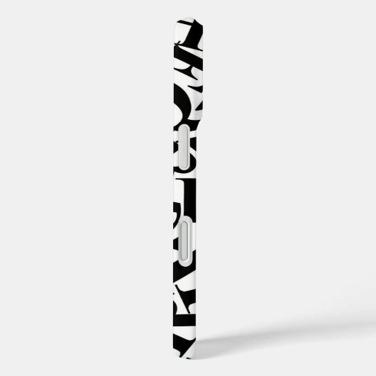 Alphabet Letters Case-Mate iPhone Case (Achterkant / Rechts)