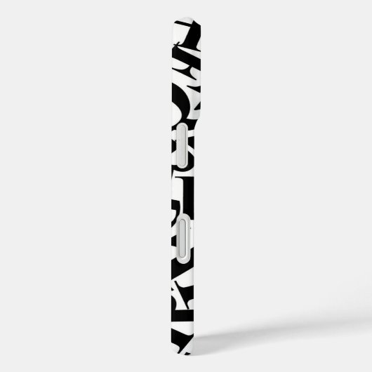 Alphabet Letters Case-Mate iPhone Case (Achterkant / Rechts)
