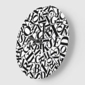 Alphabet Letters Grote Klok (Hoek)