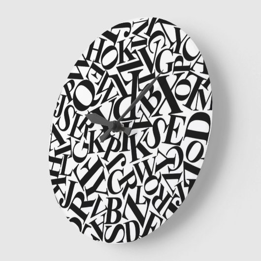 Alphabet Letters Grote Klok (Hoek)