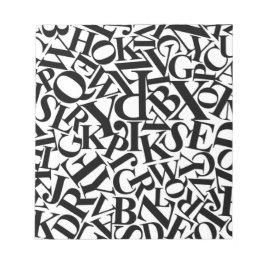 Alphabet Letters Notitieblok
