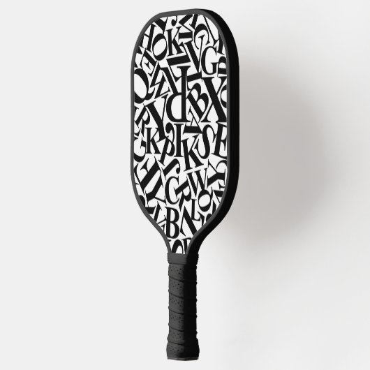 Alphabet Letters Pickleball Paddle (Links)