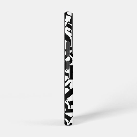 Alphabet Letters Samsung Galaxy Hoesje (Rechterkant)