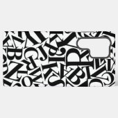 Alphabet Letters Samsung Galaxy Hoesje (Achterkant horizontaal)