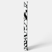 Alphabet Letters Samsung Galaxy Hoesje (Linkerkant)