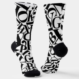 Alphabet Letters Sokken