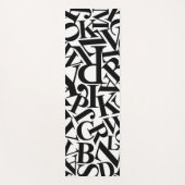 Alphabet Letters Yogamat (Voorkant)
