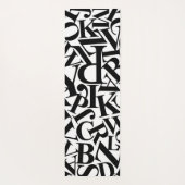 Alphabet Letters Yogamat (Achterkant)
