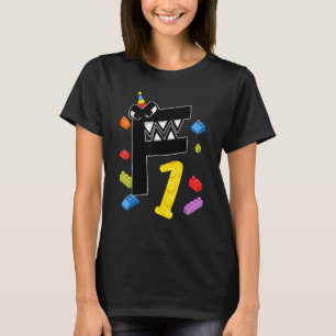 Alphabet Lore 1 jaar 1e verjaardag Boys Villain T-shirt