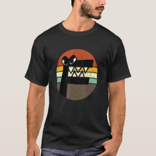 Alphabet Lore of Costume Retro Sunset Villain Lett T-shirt