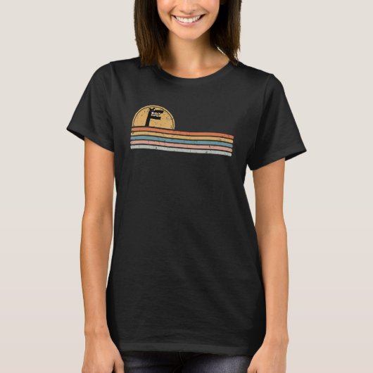 Alphabet Lore of Letter Boys Retro Sunset Mountain T-shirt (Voorkant)