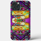 Alphabet M mandala Case-Mate iPhone Case (Achterkant)