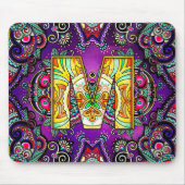 Alphabet M mandala Muismat (Voorkant)