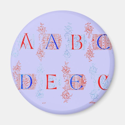 Alphabet Magnet (Voorkant)