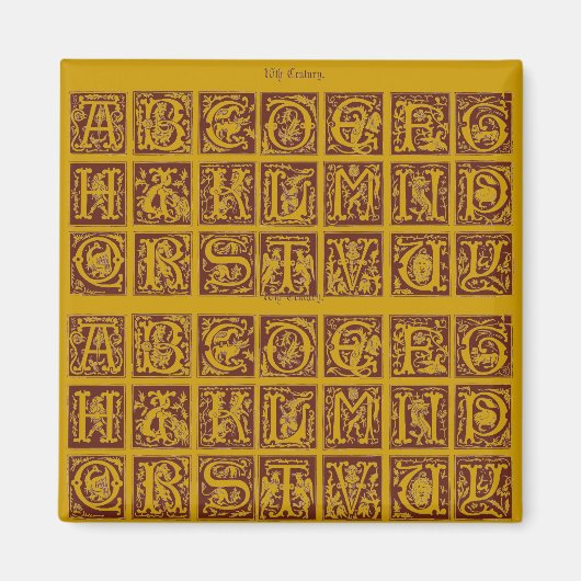 Alphabet Magnet (Voorkant)