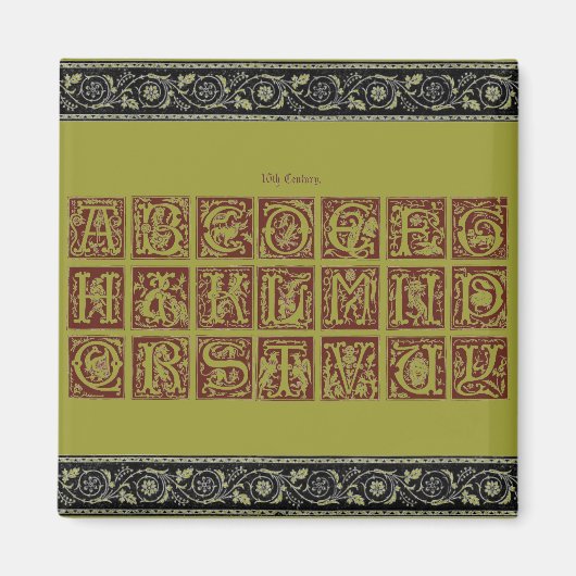 Alphabet Magnet (Voorkant)