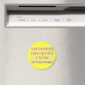 Alphabet Magnet (Insitu (Vaatwasser))