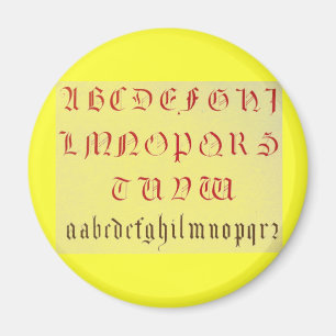 Alphabet Magnet