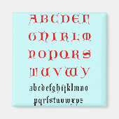 Alphabet Magnet (Voorkant)