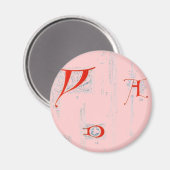 Alphabet Magnet (Voorkant / Achterkant)