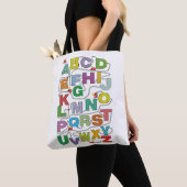 Alphabet Maze Puzzles Railroad Tote Bag (Dichtbij)