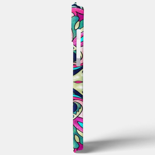 Alphabet N mandala Case-Mate iPhone Case (Achterkant / Links)