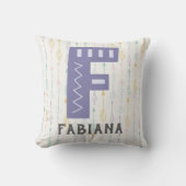 Alphabet Nursery Kussen (Voorkant)