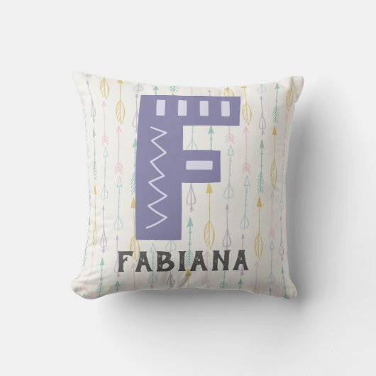 Alphabet Nursery Kussen (Voorkant)