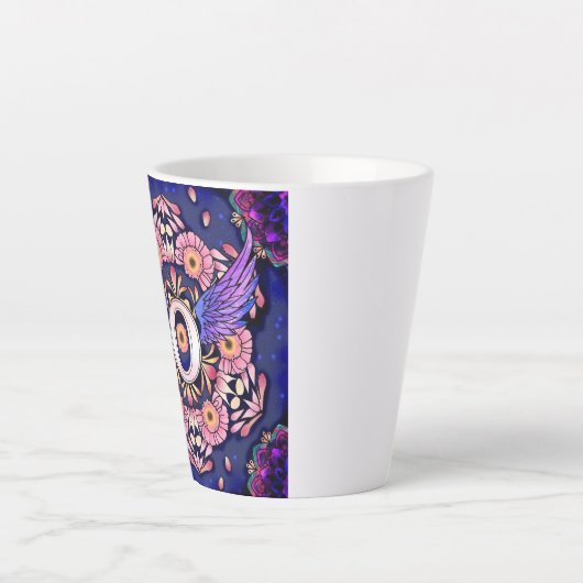 Alphabet O Latte Mok (Voorkant)