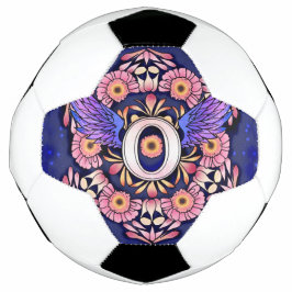 Alphabet O mandala Voetbal